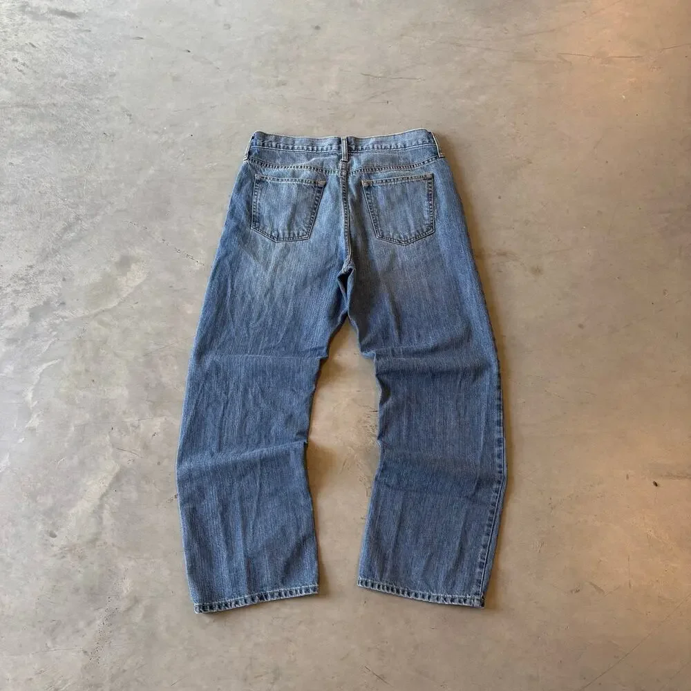 y2k vintage washed baggy denim jeans